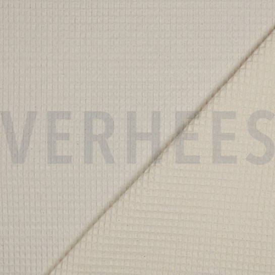 COTTON WAFFLE NATURAL #7