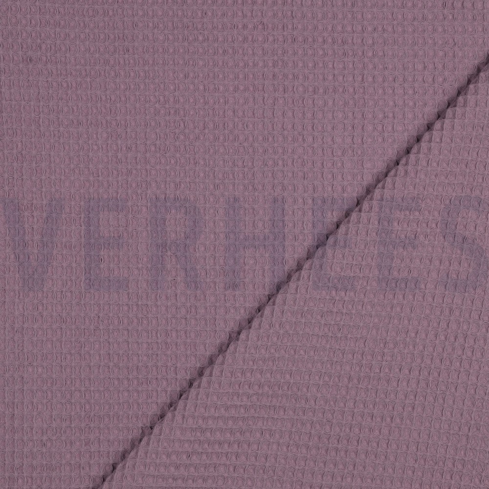 COTTON WAFFLE OLD PURPLE #7