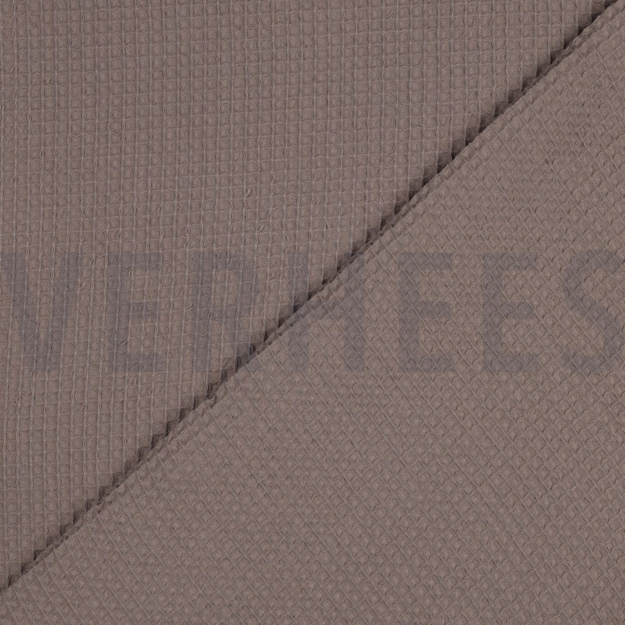 BAUMWOLLE WAFFEL TAUPE (high resolution) #4