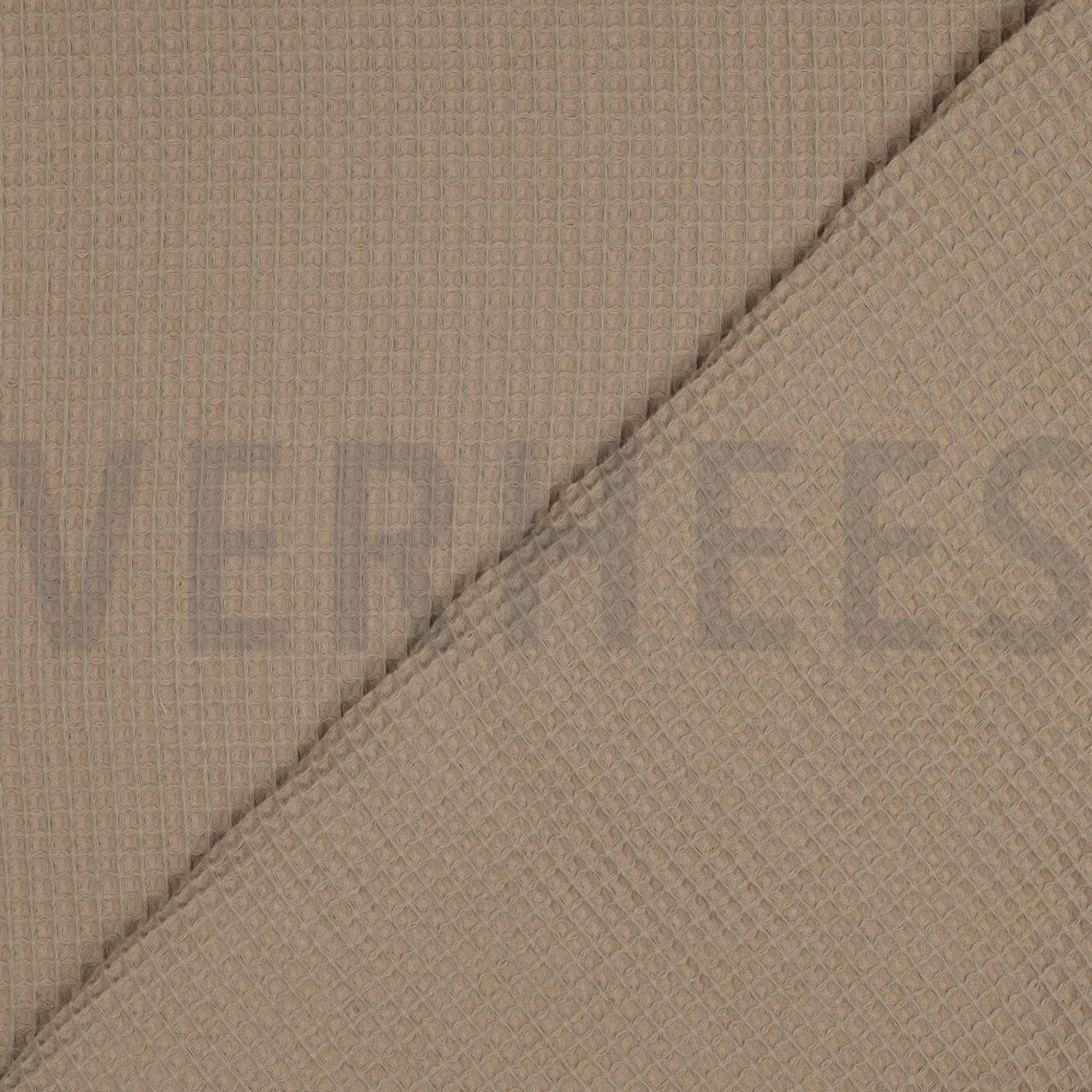 BAUMWOLLE WAFFEL KHAKI (high resolution) #4