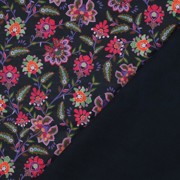 SOFTSHELL DIGITAL FLOWERS NAVY (thumbnail) #4
