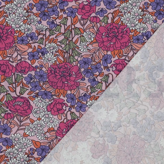 JERSEY FLOWERS ROSE #7