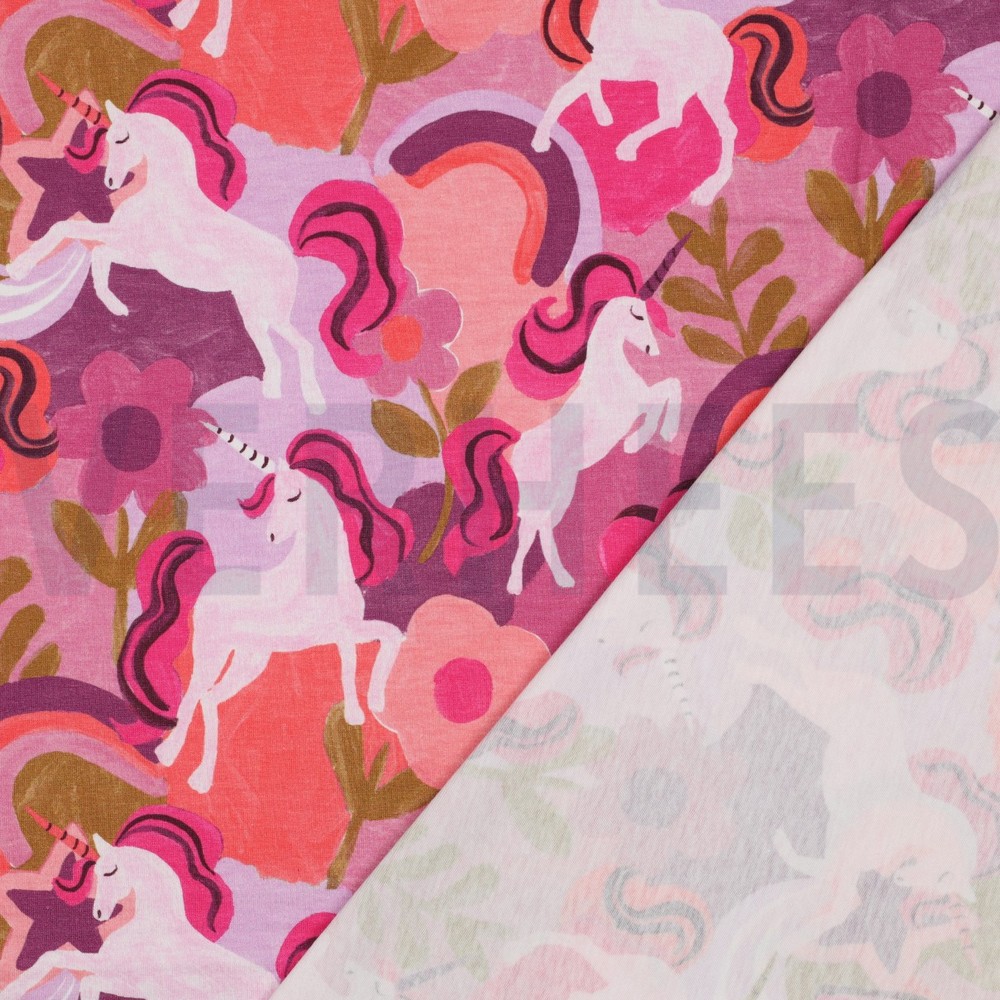 JERSEY DIGITAL EINHÖRNER MAUVE #7