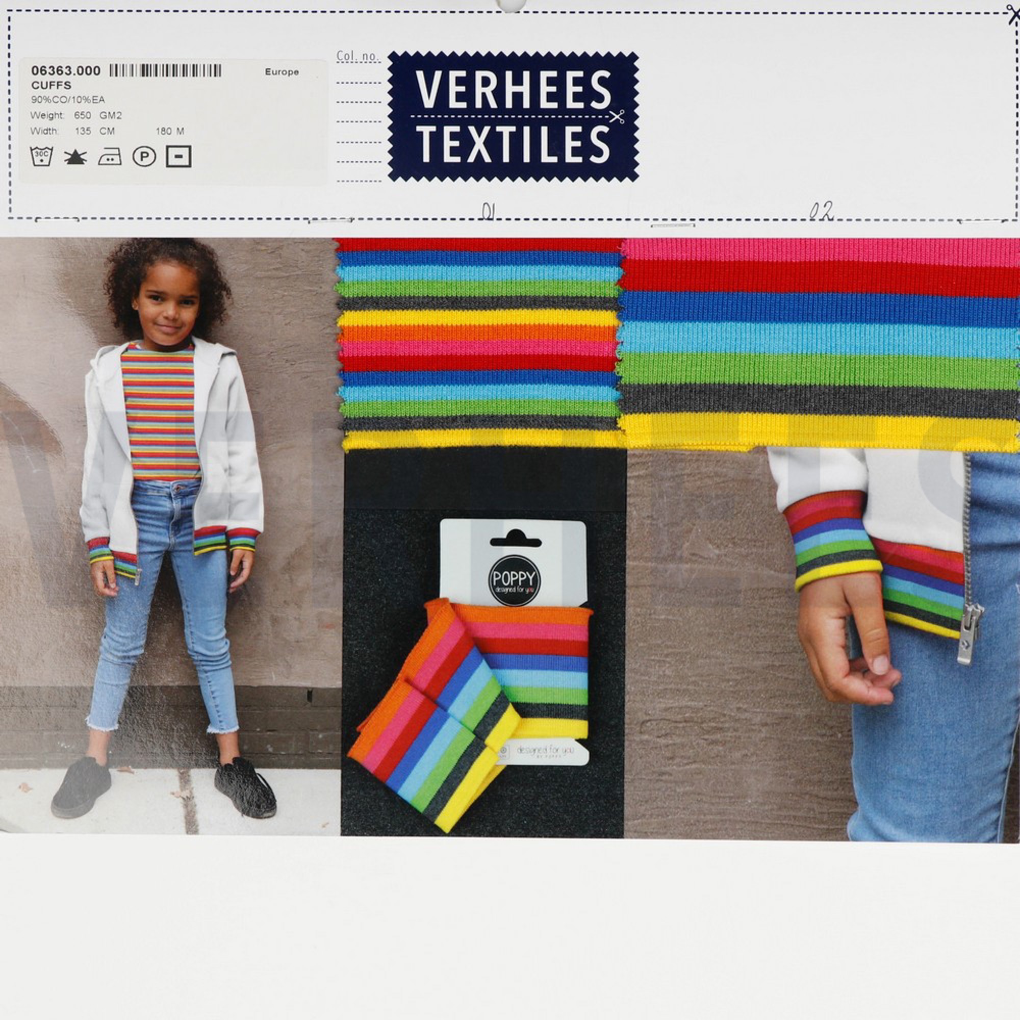 CUFFS STRIPES MULTICOLOUR BIG STRIPE (high resolution) #4