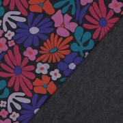 SWEAT MELANGE FLEURS INDIGO (thumbnail) #4