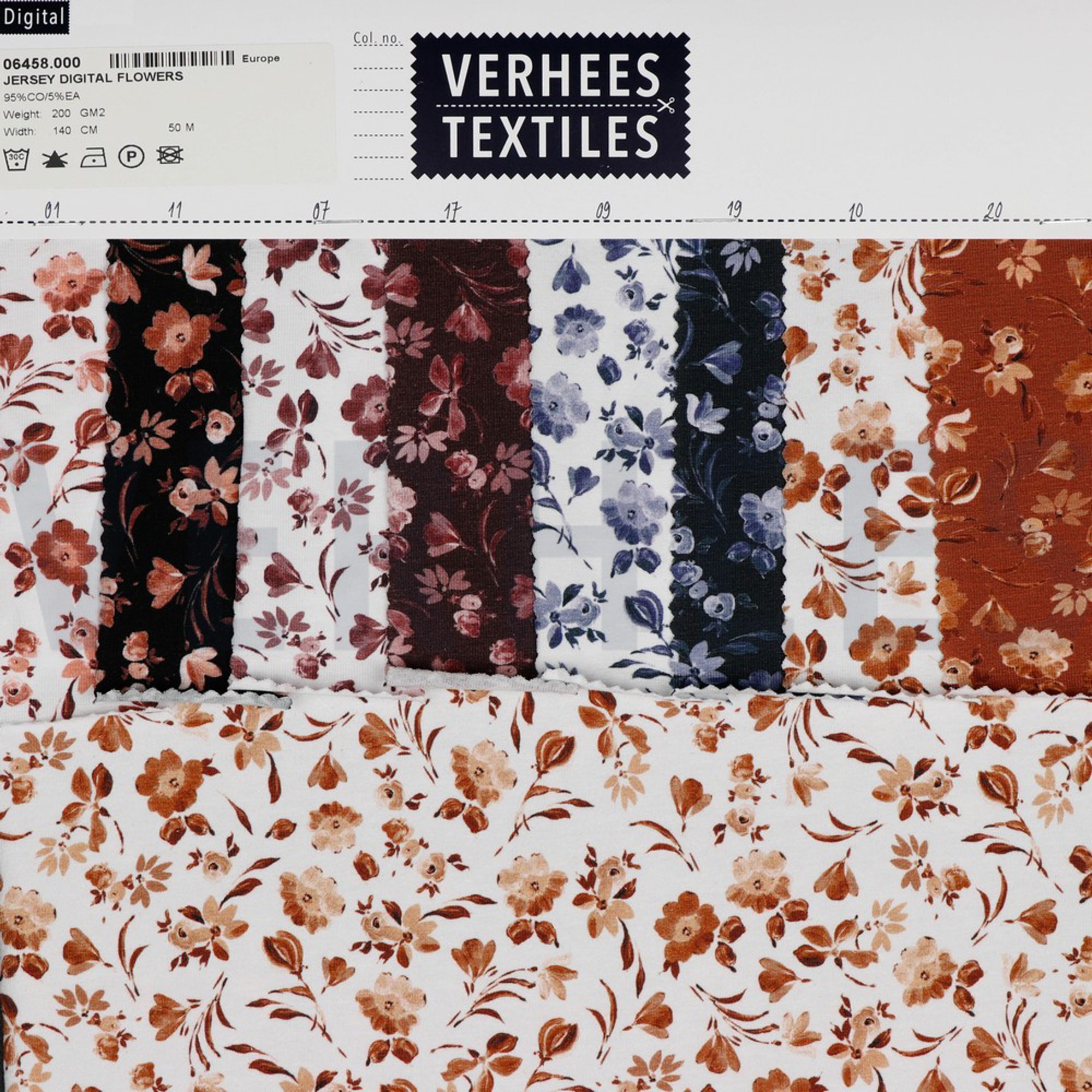 JERSEY DIGITAL FLOWERS WHITE/MAUVE (high resolution) #4