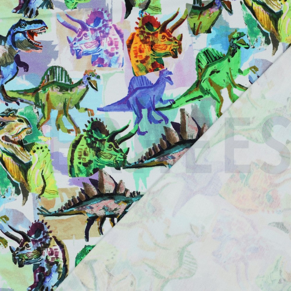 SWEAT DIGITAL DINOSAURS WHITE #7