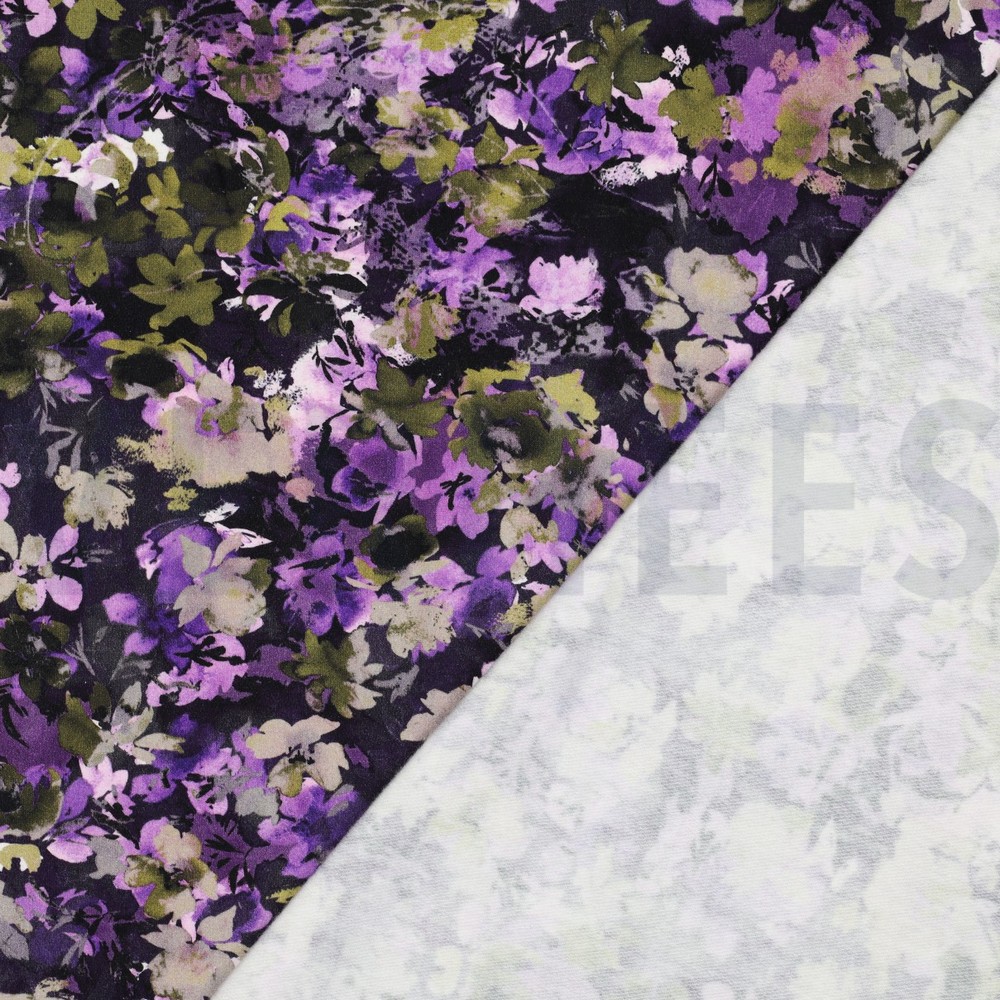 SWEAT DIGITAL FLEURS VIOLET #7