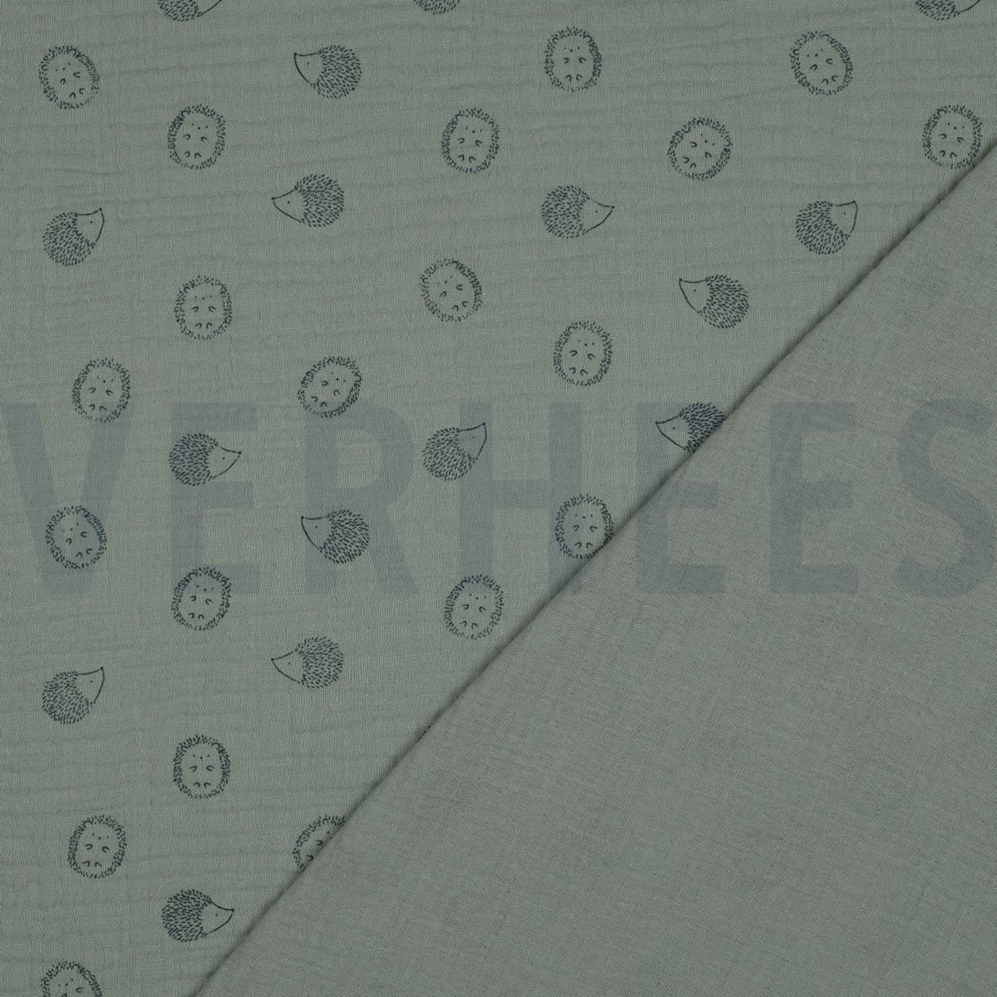 DOUBLE GAUZE HEDGEHOG NILE (high resolution) #4