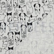 FLANEL HONDEN GEBROKEN WIT (thumbnail) #4