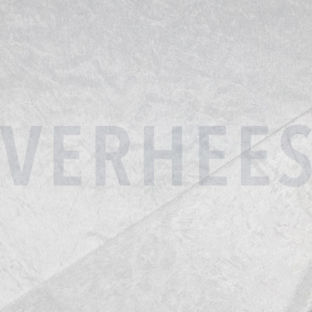 CRUSHED VELOURS WHITE #7