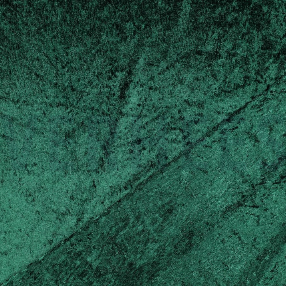 CRUSHED VELOURS DARK GREEN #7