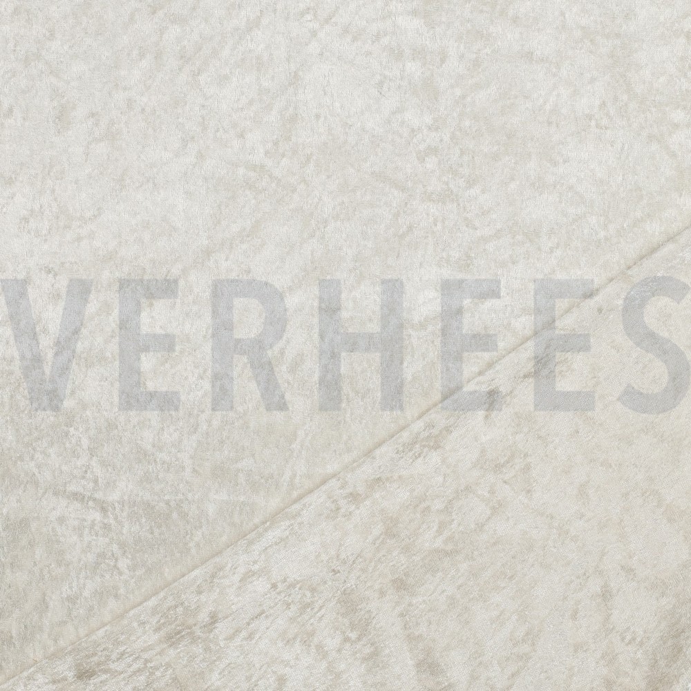 VELOURS DE PANNE ECRU #7