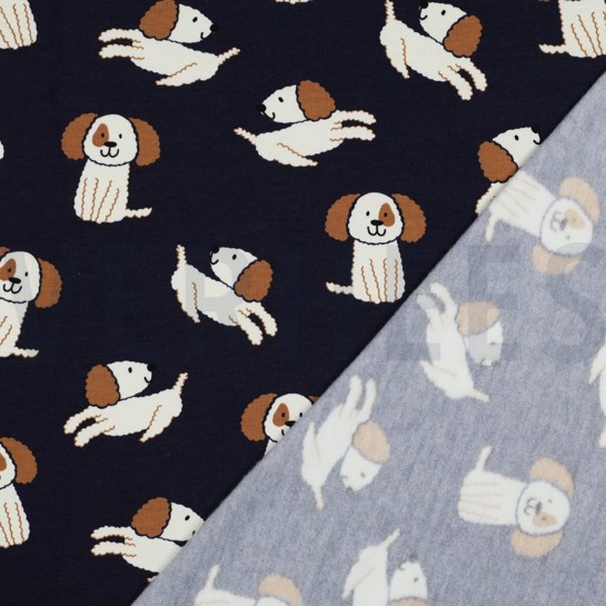 SOFT SWEAT HUNDE MARINEBLAU #7