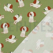 SOFT SWEAT CHIENS VERT ARMÉE (thumbnail) #4