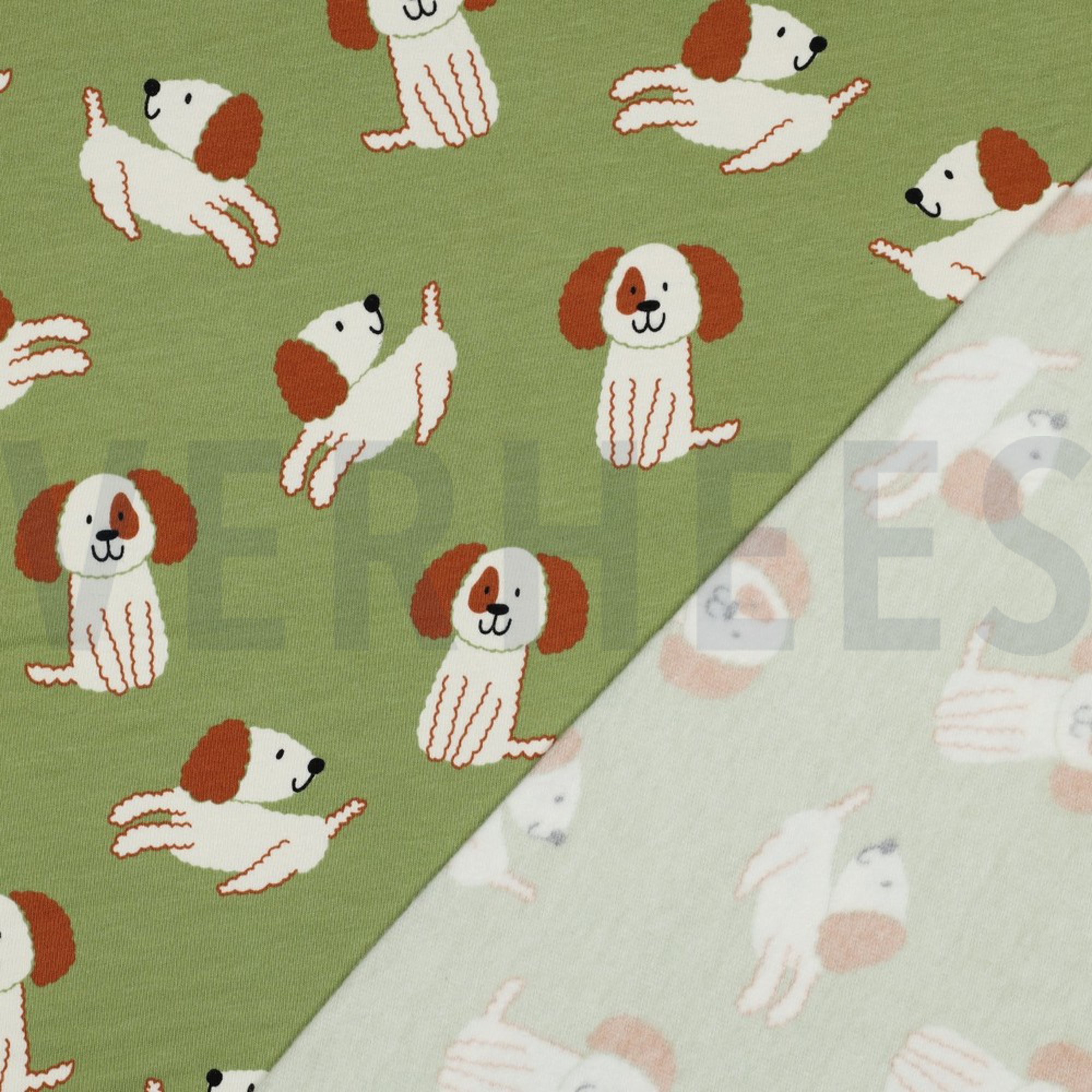 SOFT SWEAT CHIENS VERT ARMÉE (high resolution) #4