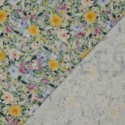 LINNEN VISCOSE CREPE DIGITAAL BLOEMEN MULTI (thumbnail) #4