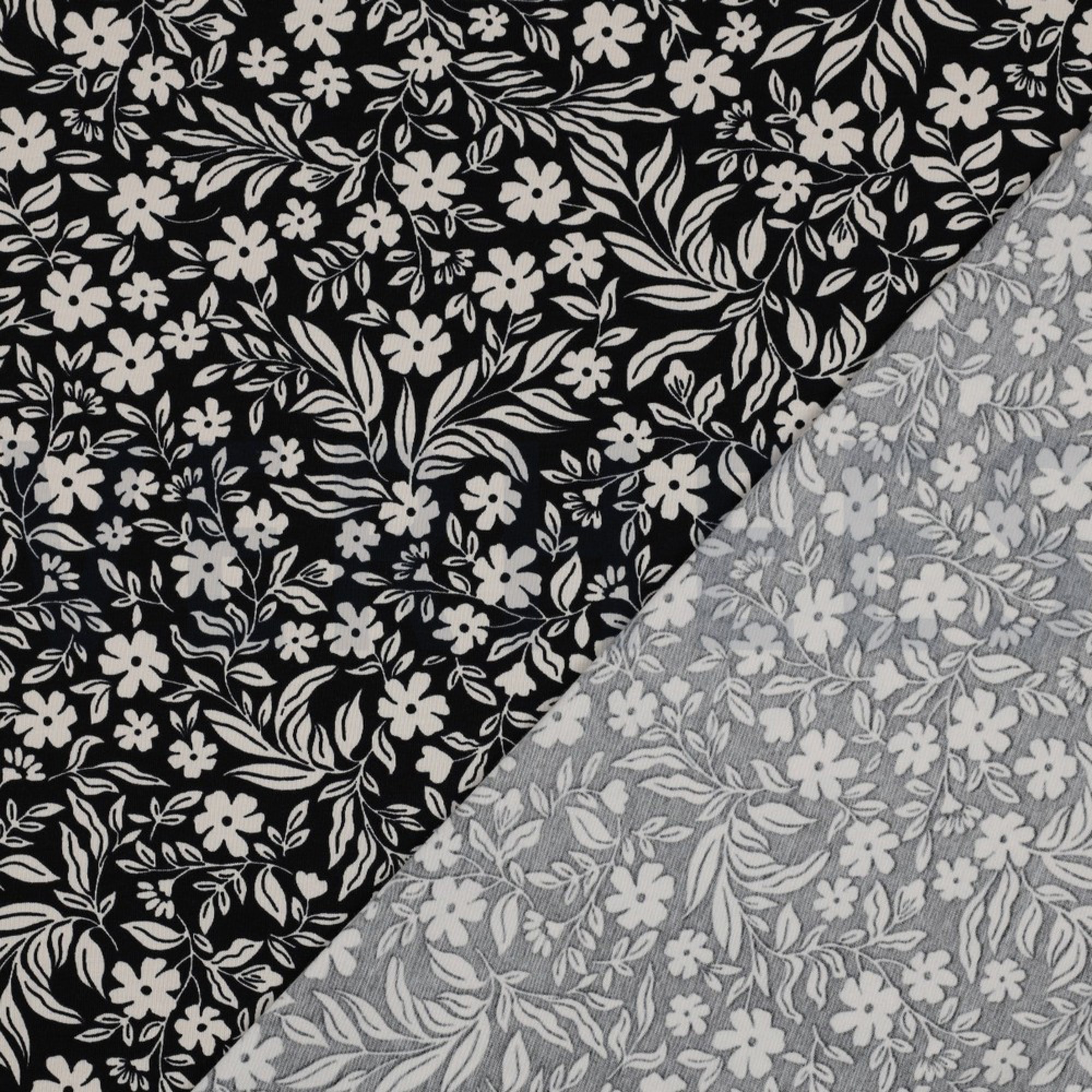 JERSEY FLOWERS BLACK (high resolution) #4