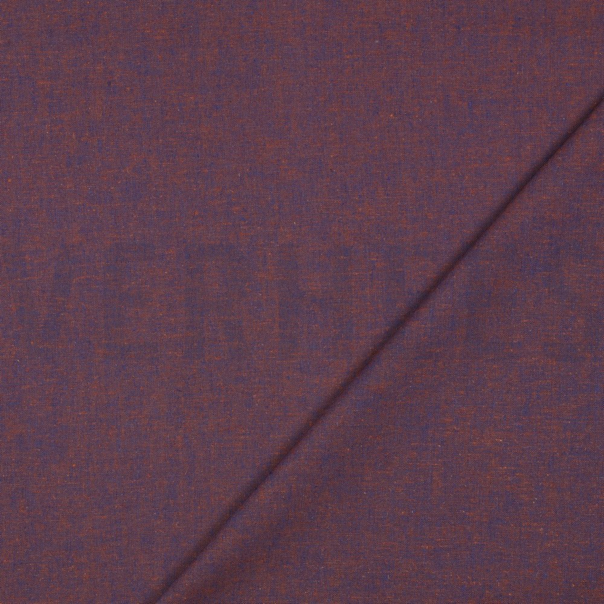 LINNEN KATOEN GARENGEVERFD BLAUW/BRUIN (high resolution) #4