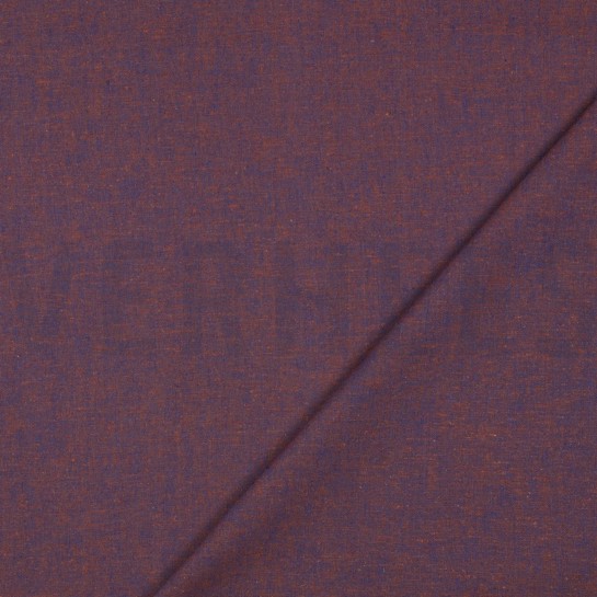 LINNEN KATOEN GARENGEVERFD BLAUW/BRUIN #7