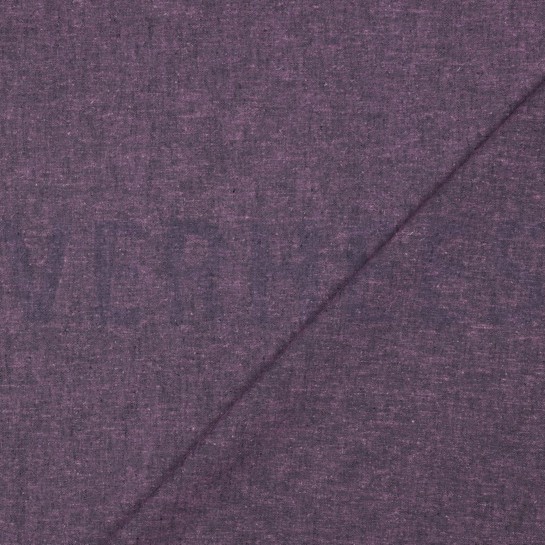LIN COTON TEINT EN FIL VIOLET #7