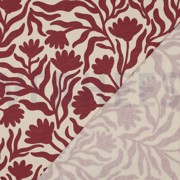 SWEAT NATURAL FLOWERS BURGUNDY (thumbnail) #4