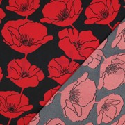 ROYAL MICRO SATIN FLEURS NOIR (thumbnail) #4