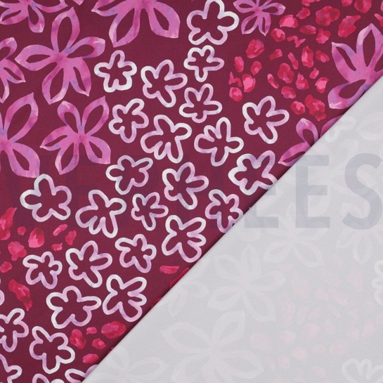 ROYAL MICRO SATIJN DIGITAAL ABSTRACT BORDEAUXROOD #7