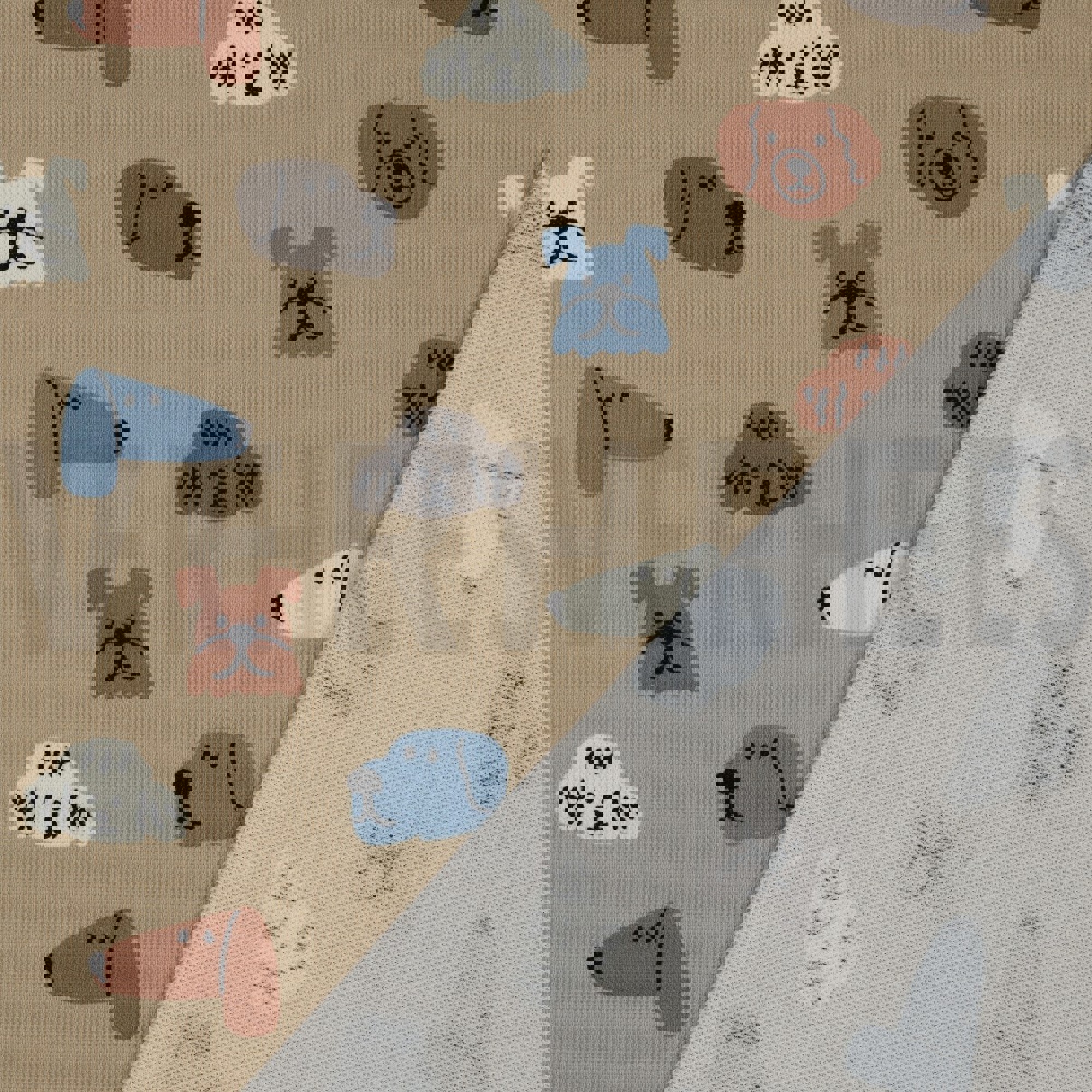 WAFFELJERSEY HUNDE HELLBRAUN (high resolution) #4