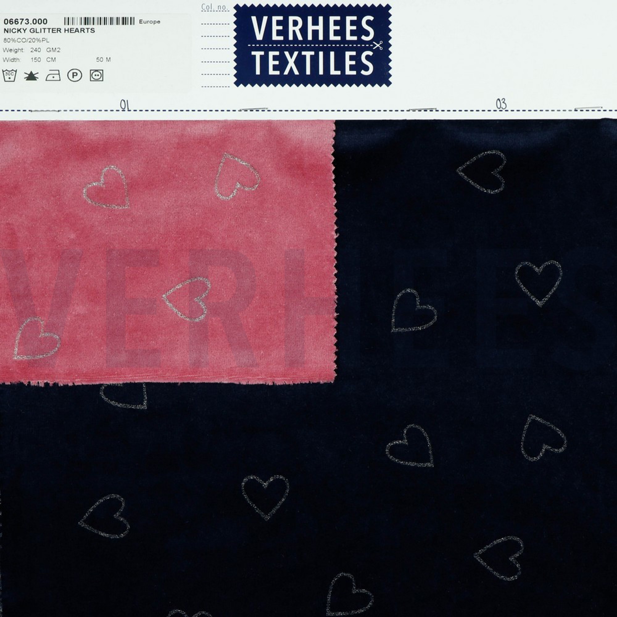 NICKY VELOURS GLITTER HEARTS MAUVE (high resolution) #4