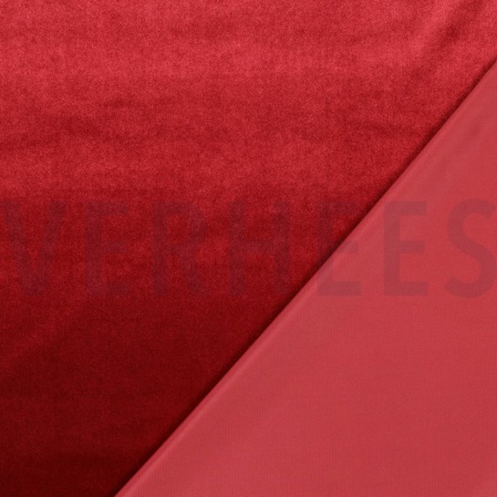 LUXUS SAMT BORDEAUXROT #7