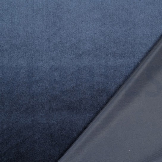 LUXE FLUWEEL MARINEBLAUW #7