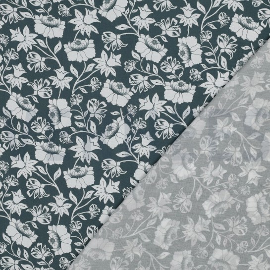 LENZING™ ECOVERO™ FLEURS SAUGE #7