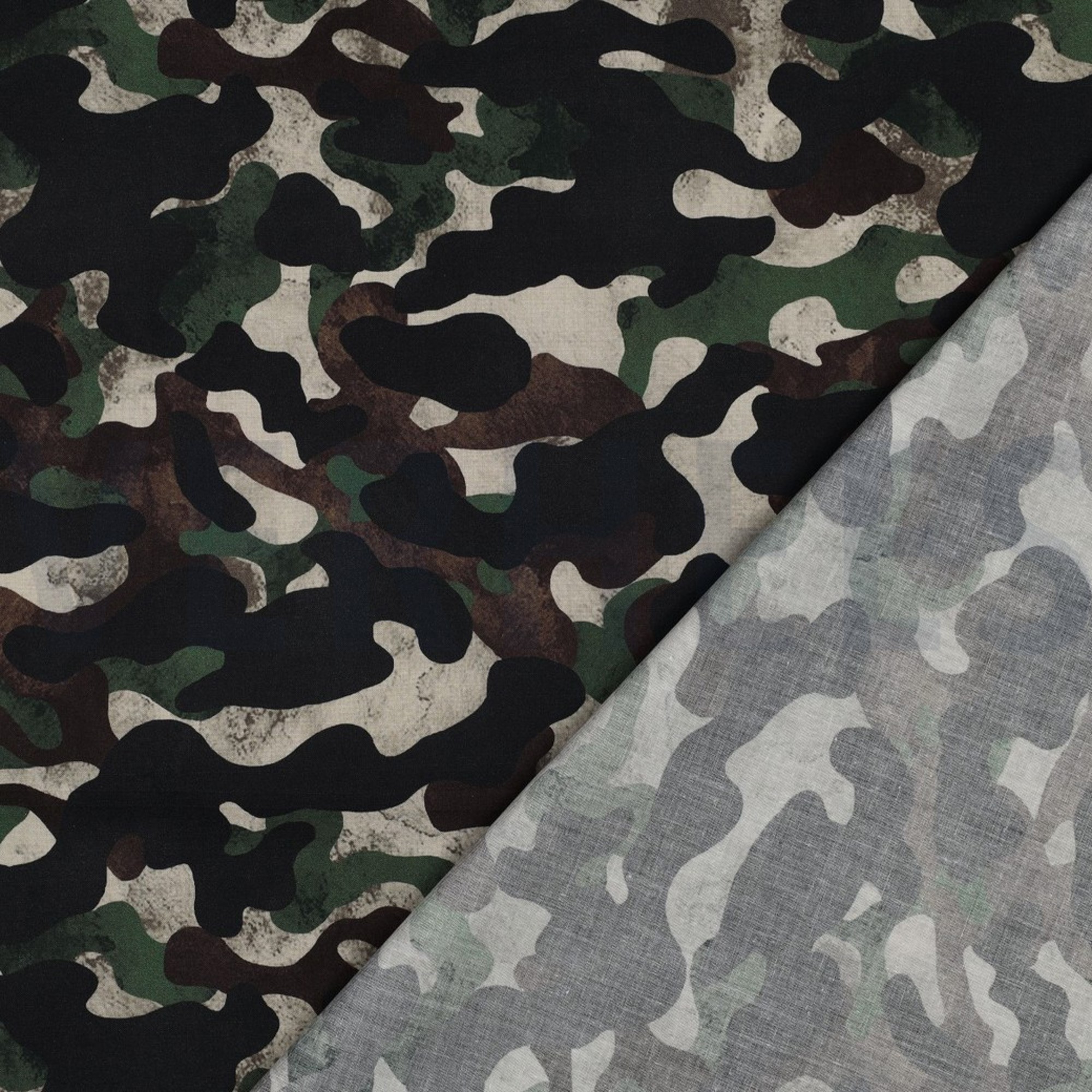 FINE POPLIN DIGITAL CAMOUFLAGE GREEN (high resolution) #4