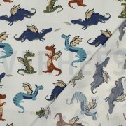 FINE POPLIN DRAGONS OFFWHITE (thumbnail) #4