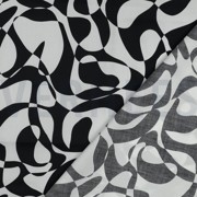 COTON SATIN ABSTRACT NOIR (thumbnail) #4