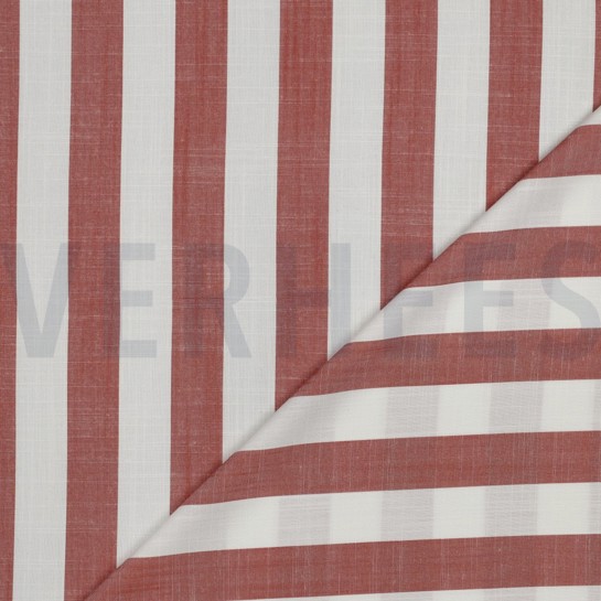 VISKOSE GARNGEFÄRBT STREIFEN ORANGE #7