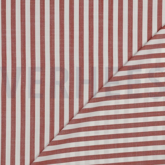 VISKOSE GARNGEFÄRBT STREIFEN ORANGE #7