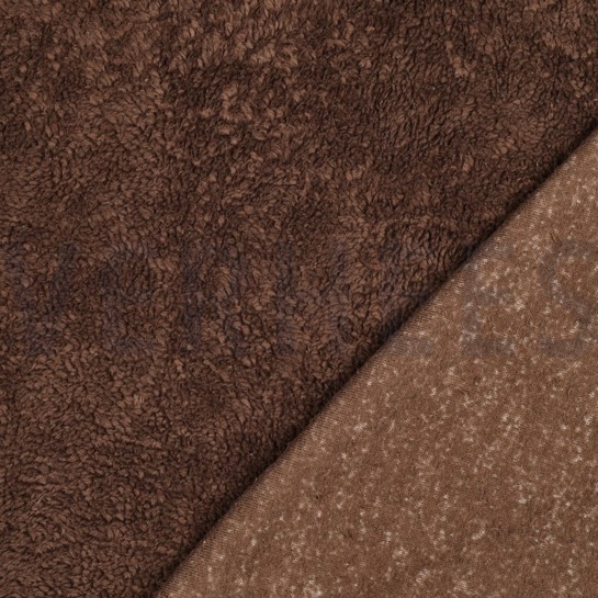 COTTON TEDDY DARK BROWN #7