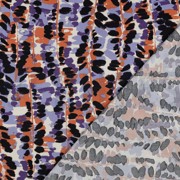 COTON VISCOSE ABSTRACT VIOLET (thumbnail) #4