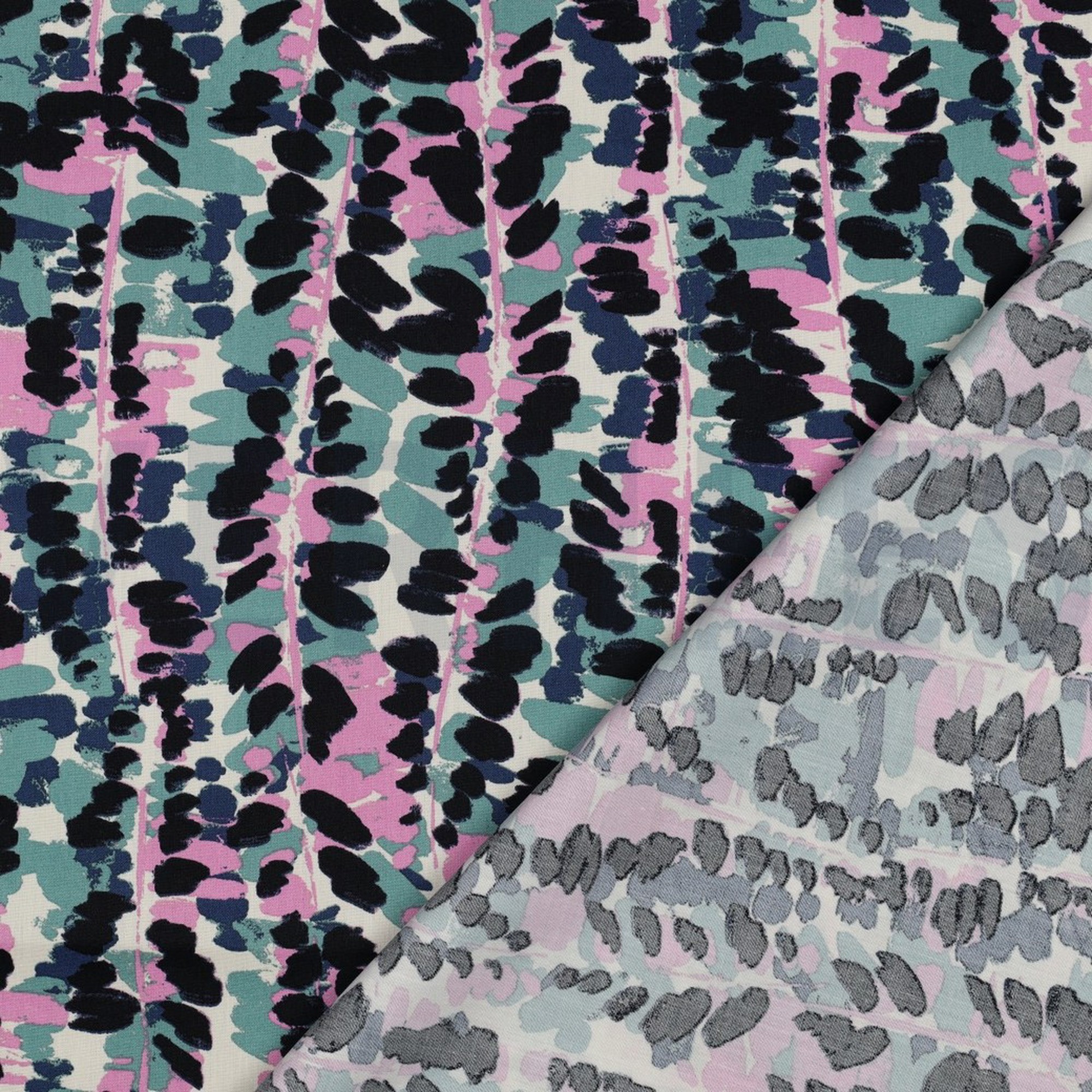 COTON VISCOSE ABSTRACT VERT (high resolution) #4