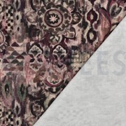 CANVAS DIGITAL ABSTRACT BURGUNDY (thumbnail) #4