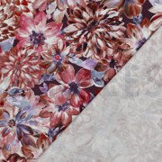 TOILE DÉCORATION FLEURS ORANGE (thumbnail) #4