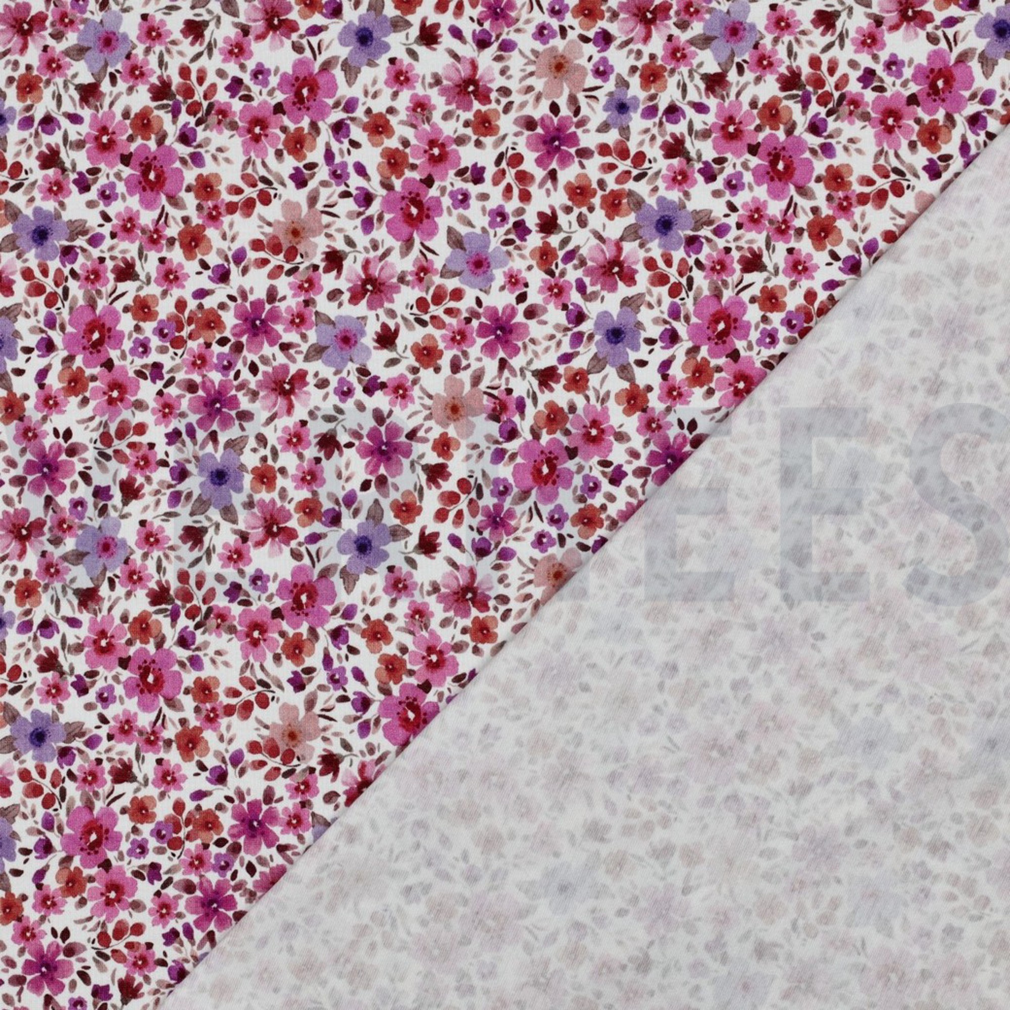 JERSEY DIGITAL BLUMEN FUCHSIA (high resolution) #4