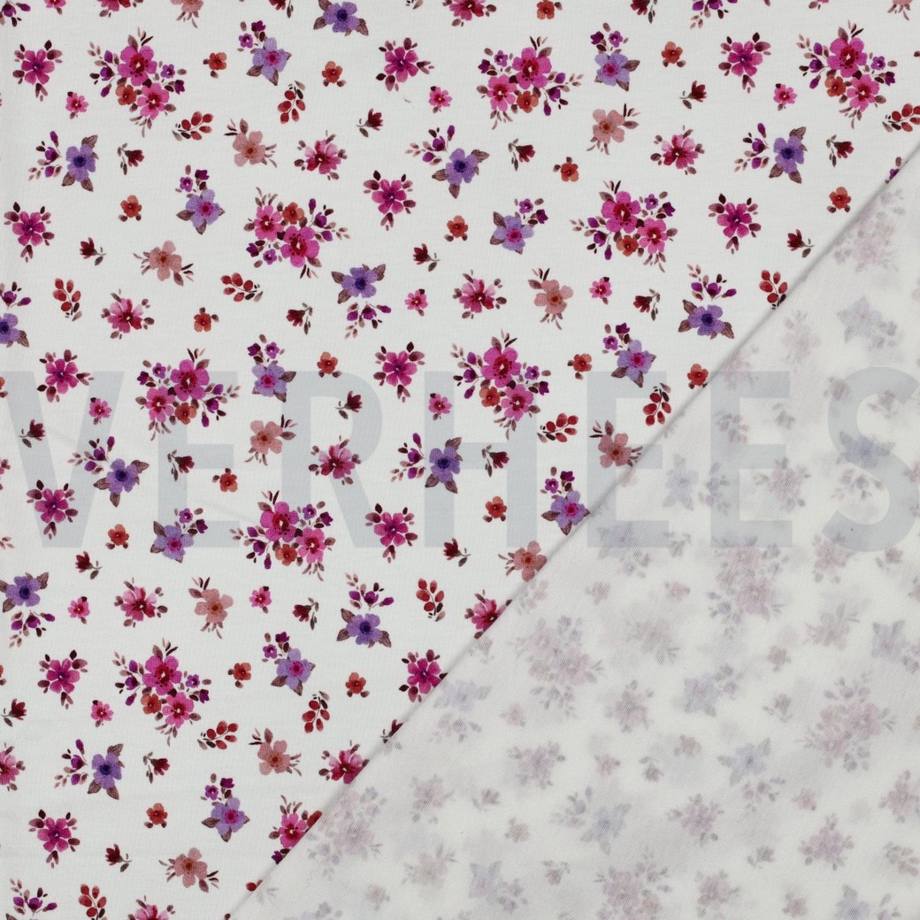 JERSEY DIGITAAL BLOEMEN FUCHSIA #7