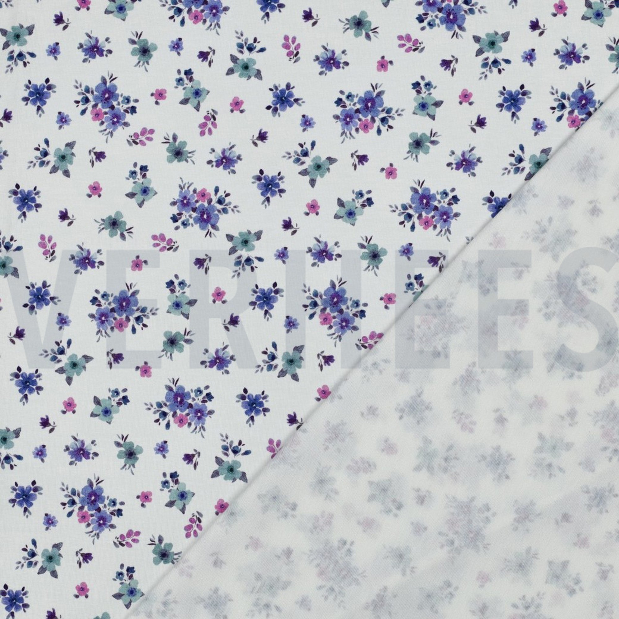 JERSEY DIGITAL BLUMEN LILA/VIOLETT (high resolution) #4
