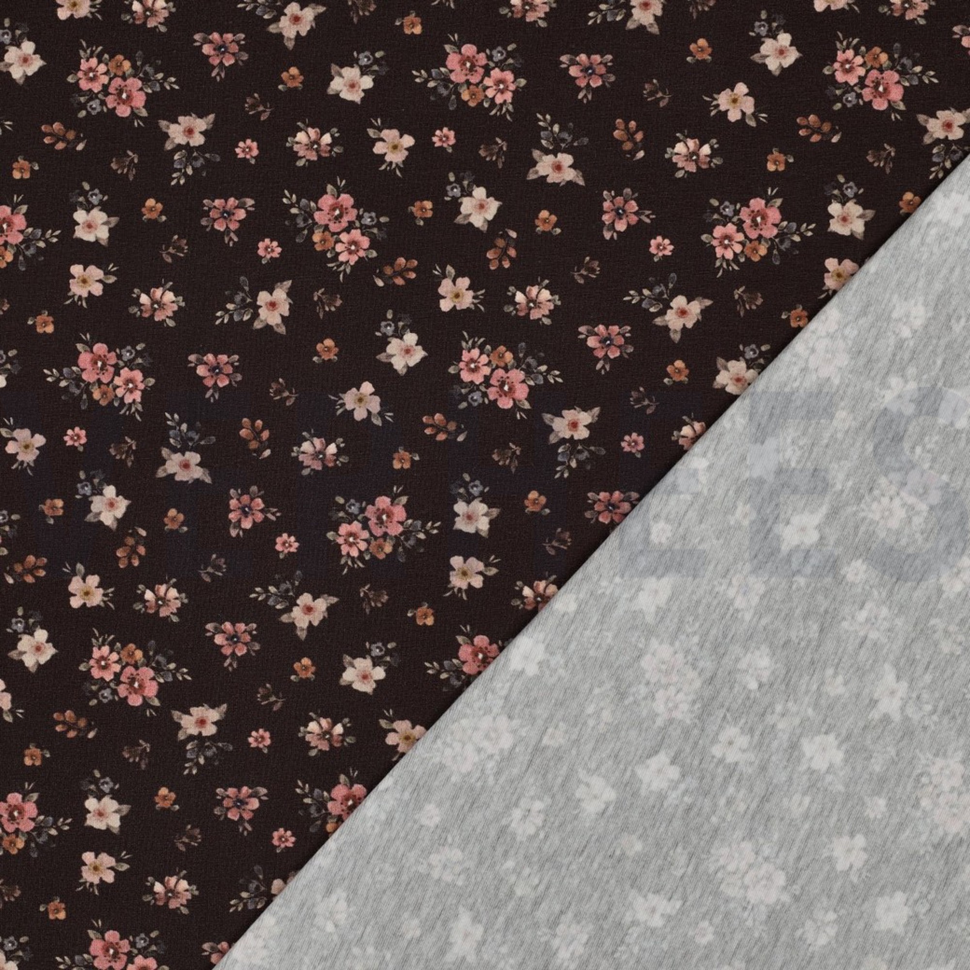 JERSEY DIGITAL BLUMEN BRAUN (high resolution) #4