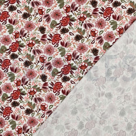 JERSEY DIGITAL FLOWERS OFF WHITE #7