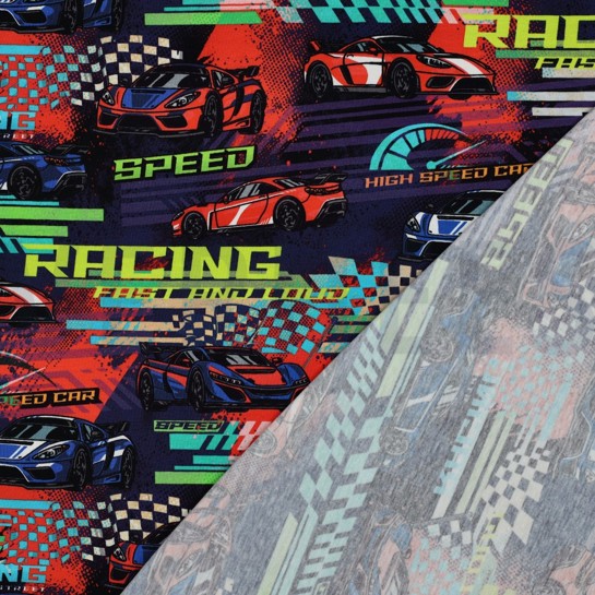 JERSEY DIGITAL RENNWAGEN BLAU #7