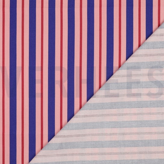 CANVAS STRIPES LIGHT PINK #7